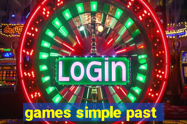 games simple past